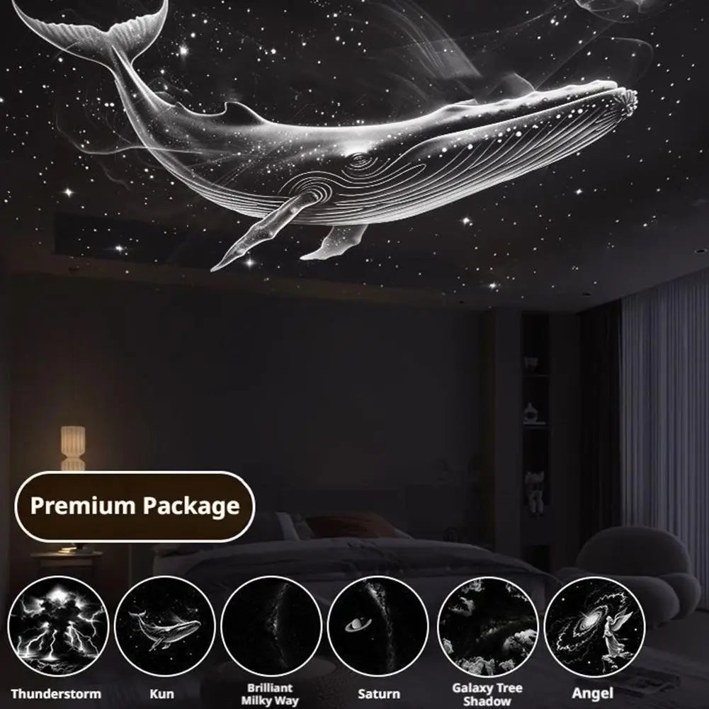 GlowGalix Mini Galaxy Star Projector Night Light