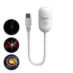 GlowGalix Mini Galaxy Star Projector Night Light